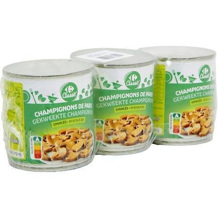 Carrefour Classic' - Champignons de Paris émincés