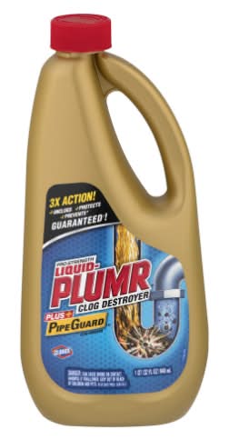 Liquid-Plumr Pro-Strength Clog Destroyer Gel With Pipe Guard (1 qt)