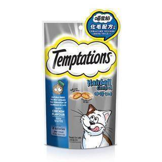 TEMPTATIONS™ 貓餡餅 化毛配方口味 60g（原價103） 效期至2023-10-15