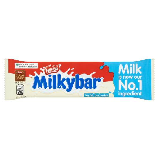 Nestlé Milkybar White Chocolate Medium Bar (25g)