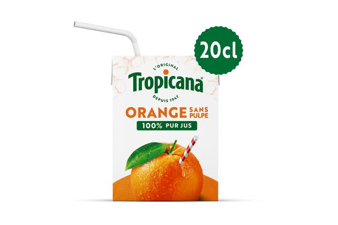 TROPICANA® 100% PUR JUS ORANGE 20CL