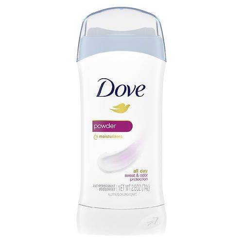 Dove Antiperspirant Deodorant Stick Powder - 2.6 Oz