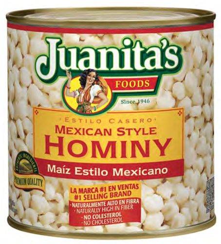 Juanita's - Mexican-Style Hominy - #10 Can