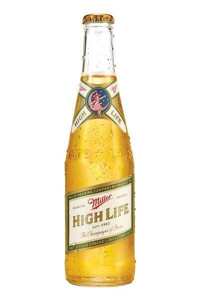 Miller Brewing Co. High Life American Lager Beer (32 fl oz)