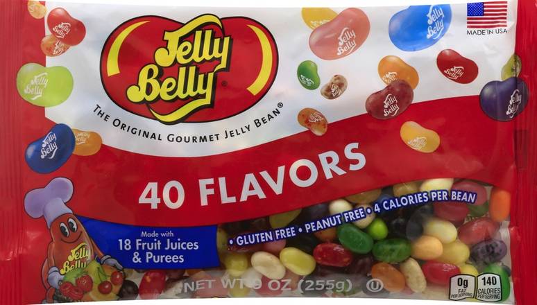 Jelly Belly 40 Flavors Candy Beans (9 oz)