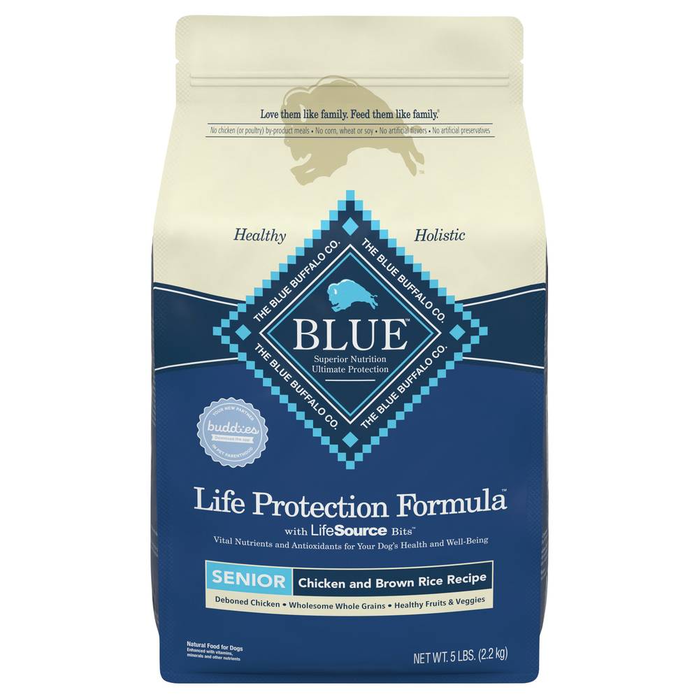 Blue Buffalo Life Protection Formula Senior Dog Food (5 lbs)