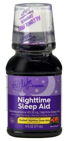 24/7 Life Nighttime Sleep Aid Berry