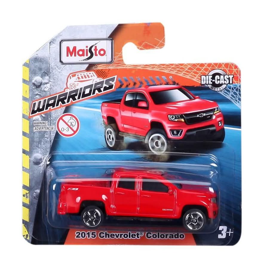 Maisto · Warriors carro chevrolet colorado 2015