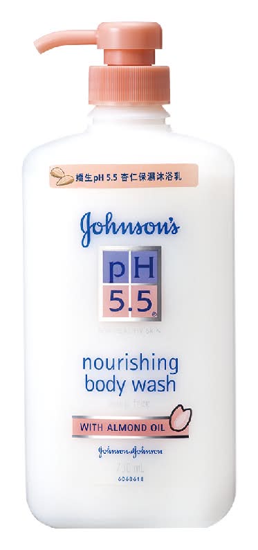 嬌生pH5.5 杏仁保濕沐浴乳750ml <750ml毫升 x 1 x 1Bottle瓶>