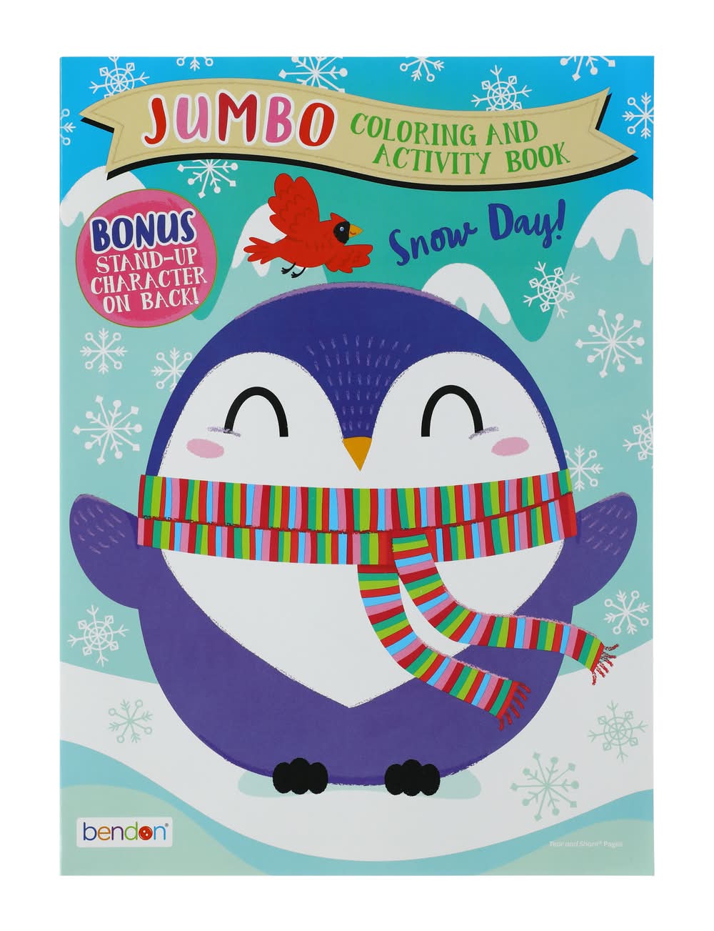 Holidays Jumbo Coloring & Activity Book Penguin