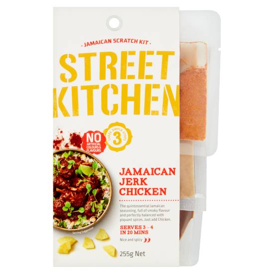 Street Kitchen Jamaican Scratch Kit Jamaican Jerk Chicken 255g
