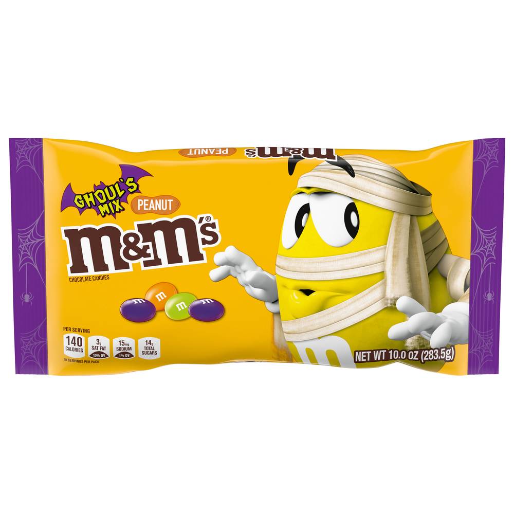 M&M's Ghoul's Mix Peanut Chocolate Candies (10 oz)