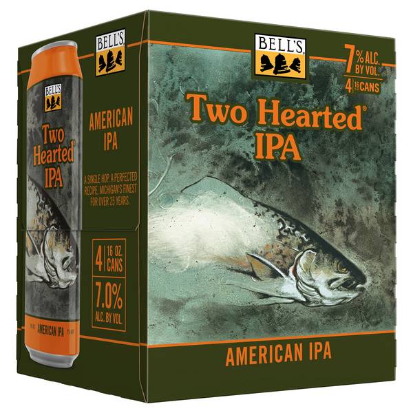 Bell's Two Hearted Ale Beer (4 ct , 16 fl oz)