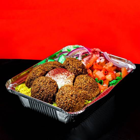 Falafel over Rice