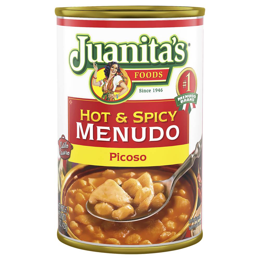 Juanita's Foods Hot & Spicy Menudo (15 oz)