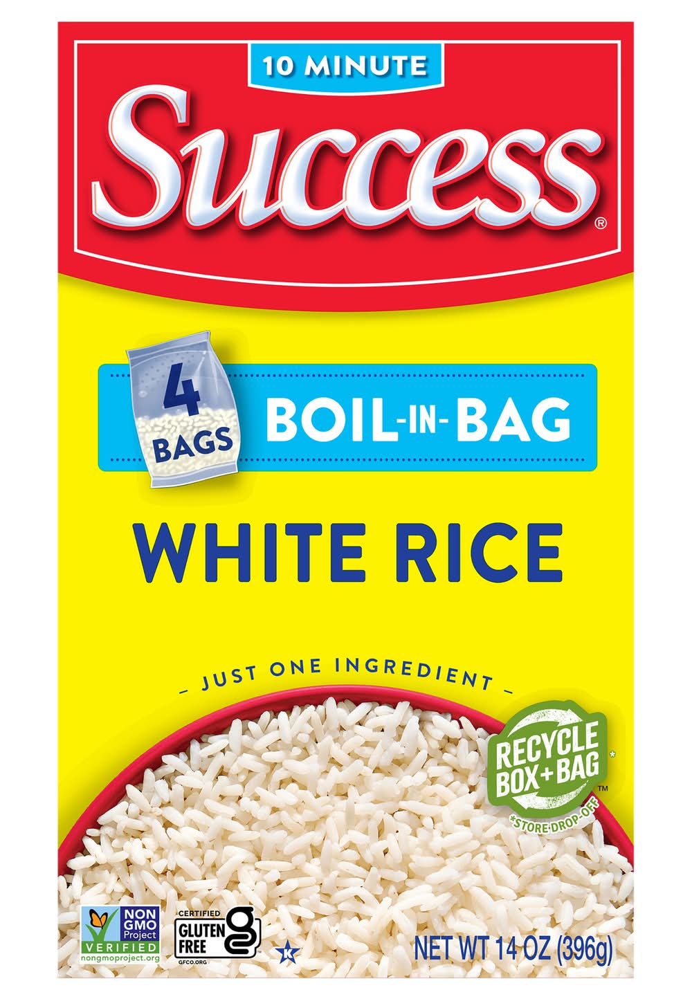 Success Boil in Bag White Rice (14 oz, 4 ct)