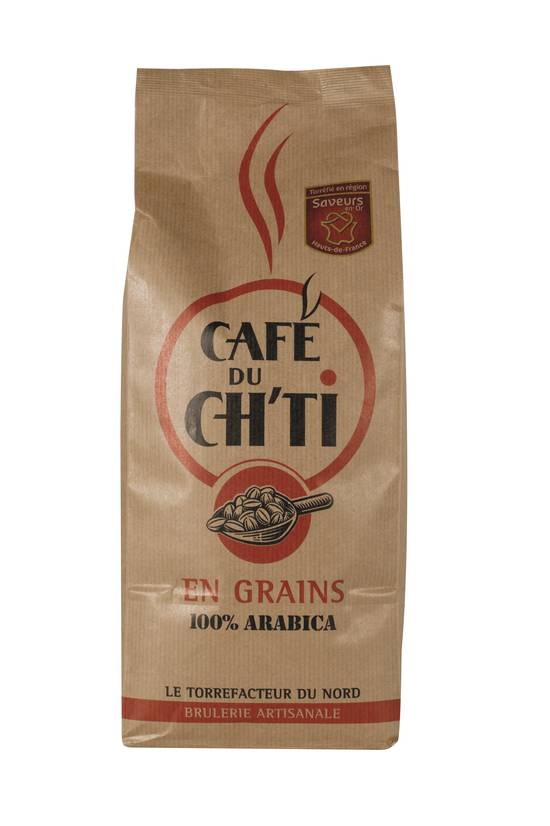 Ch'ti - Café en grains (1 kg)