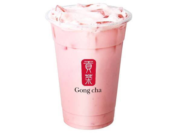 Strawberry (Black) Milk Tea