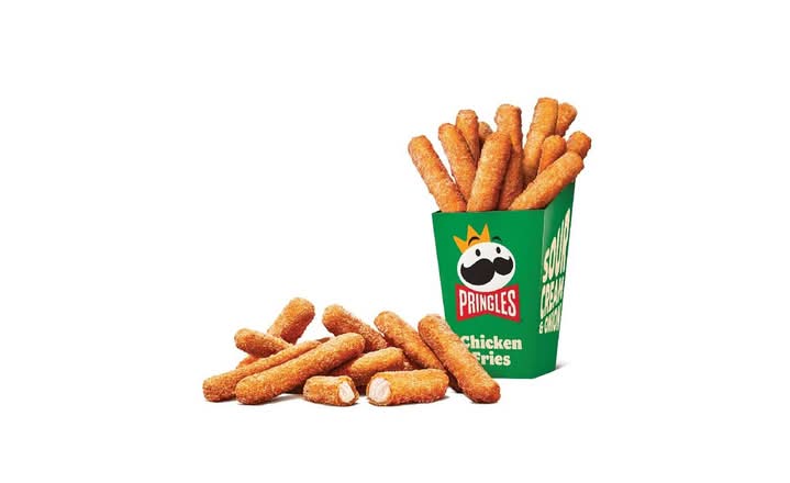 20 Pringles Sour Cream and Onion Chicken Fries