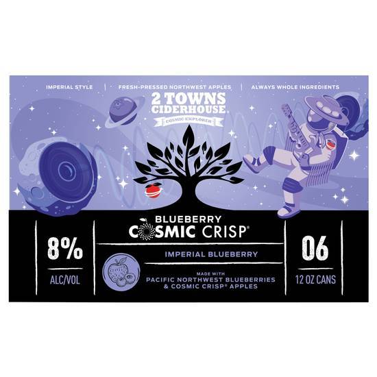 Cosmic Crisp 6 Pack, 2 Towns Ciderhouse, Cider