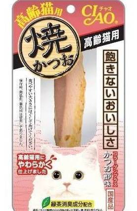 ＣＩＡＯ焼かつお高齢猫用かつお節味１本:4901133710315