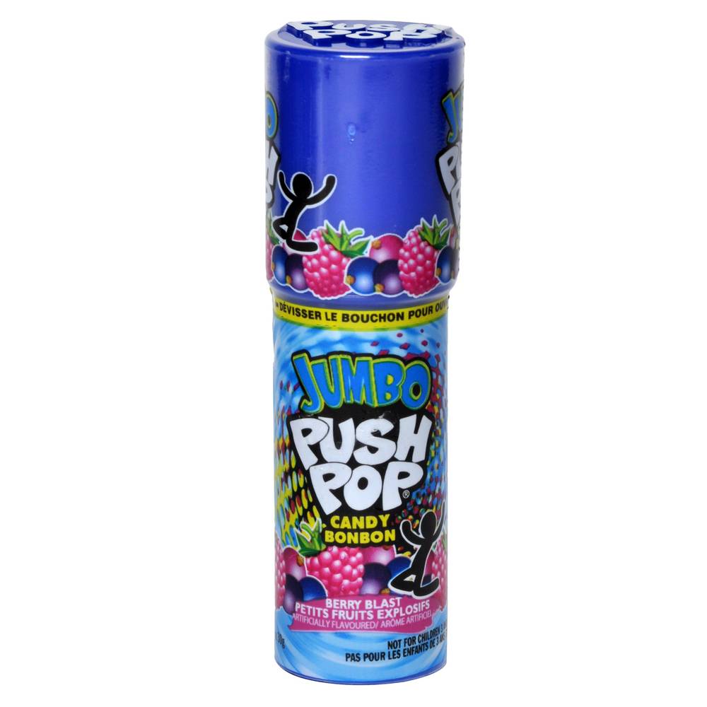 Bonbon Push Pop (Saveurs assorties)
