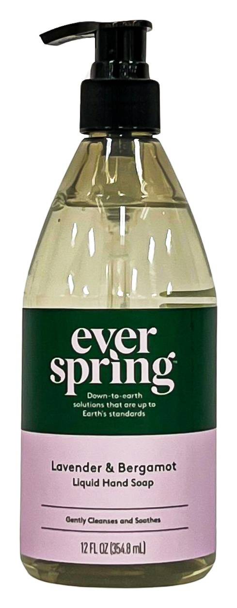 Everspring Liquid Hand Soap, Lavender - Bergamot (12 fl oz)
