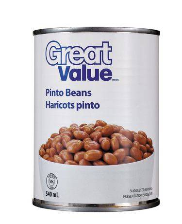 Great Value Pinto Beans (540 ml)
