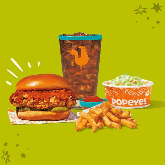 Pickle Glaze Chicken Sandwich Large Combo