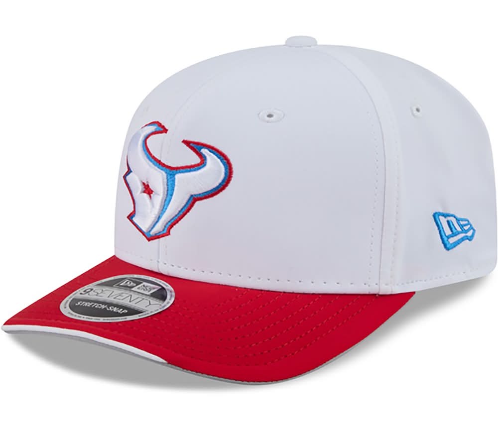 New Era Cap Houston Texans 26 Rivalries 9SEVENTY Cap, White / Red, One Size