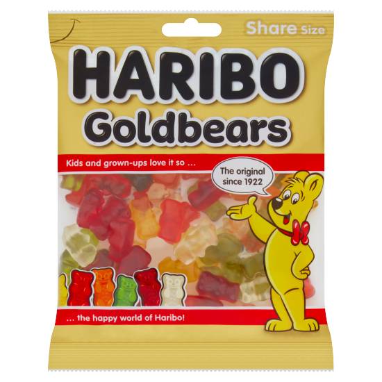 Haribo Fruit Flavour, Goldbears (160g)