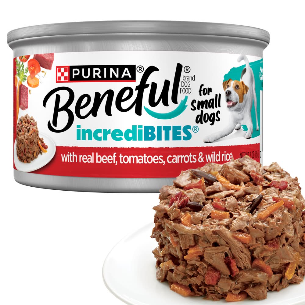 Purina Beneful Small Breed Wet Dog Food With Gravy (3 oz)