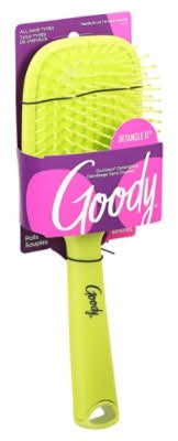 Goody Detangle It All Hair Types Paddle Brush, Pink (4.8 oz)