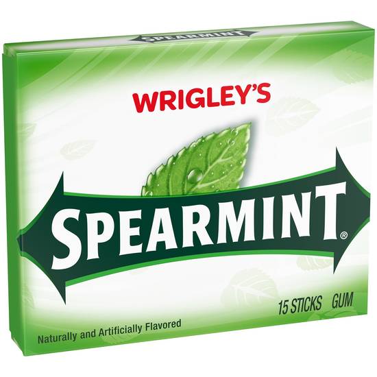 Wrigley's spearmint slim pack, 15 ct