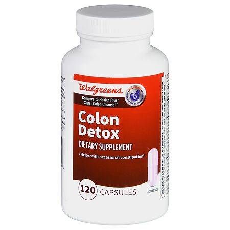 Walgreens Colon Detox Capsules