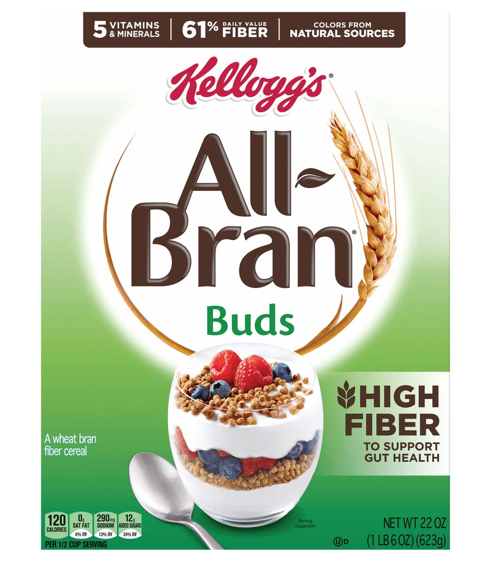 All-Bran Buds Fiber Cereal (22 oz)