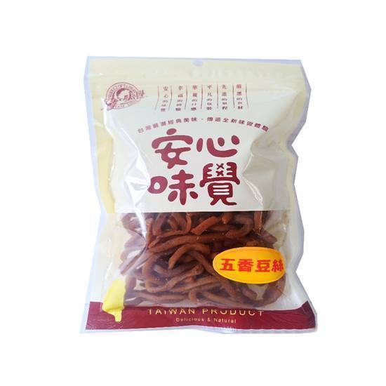 安心味覺五香豆絲130g#4710623590661