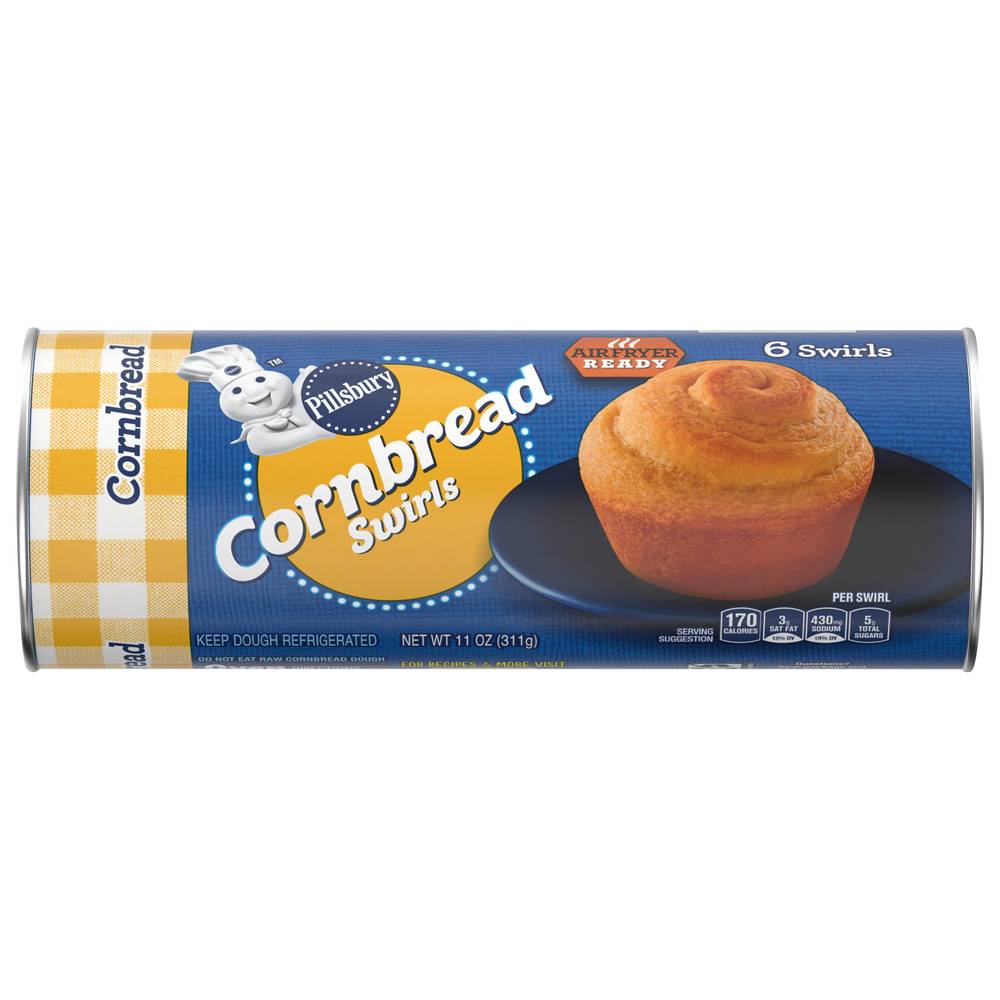 Pillsbury Cornbread Swirls (1.83 oz, 6 ct)