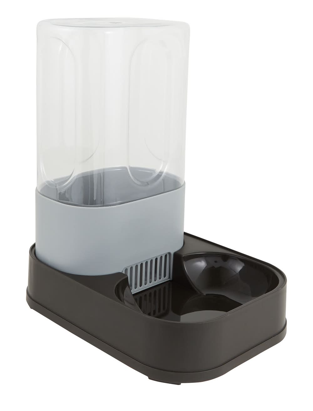 Top Paw® Gray & Black Modern Gravity Pet Waterer (Color: Grey, Size: 1.5 Gal)