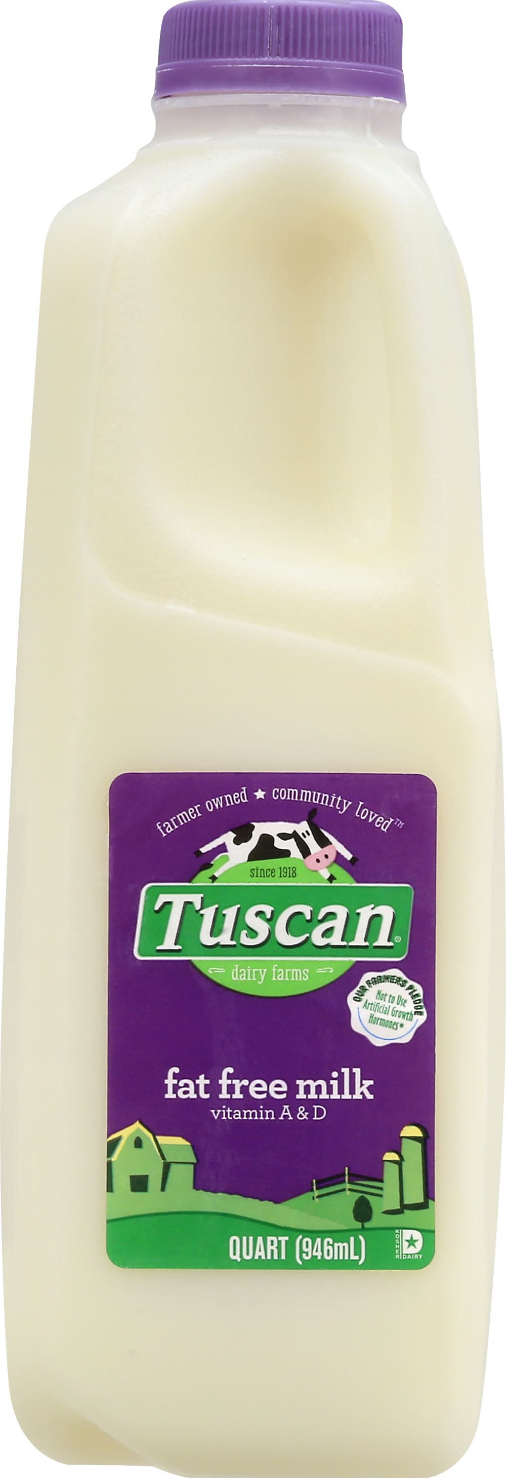 Tuscan Fat Free Milk (946 ml)