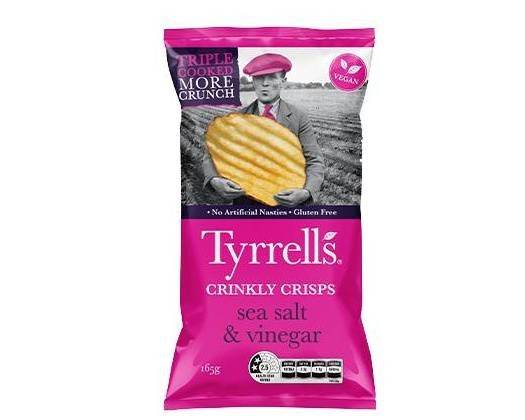 Tyrrells Salt & Vinegar 165g