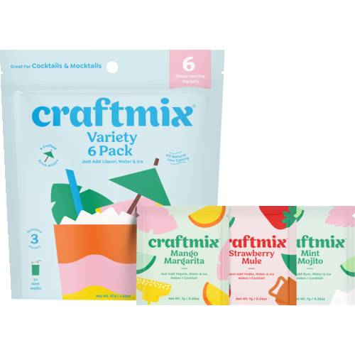 Craftmix Variety 6 Pack Dry Mixers