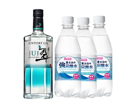 401622：翠ジンソーダセット 2200ML / Suntory Sui Gin Soda set(2200ML)