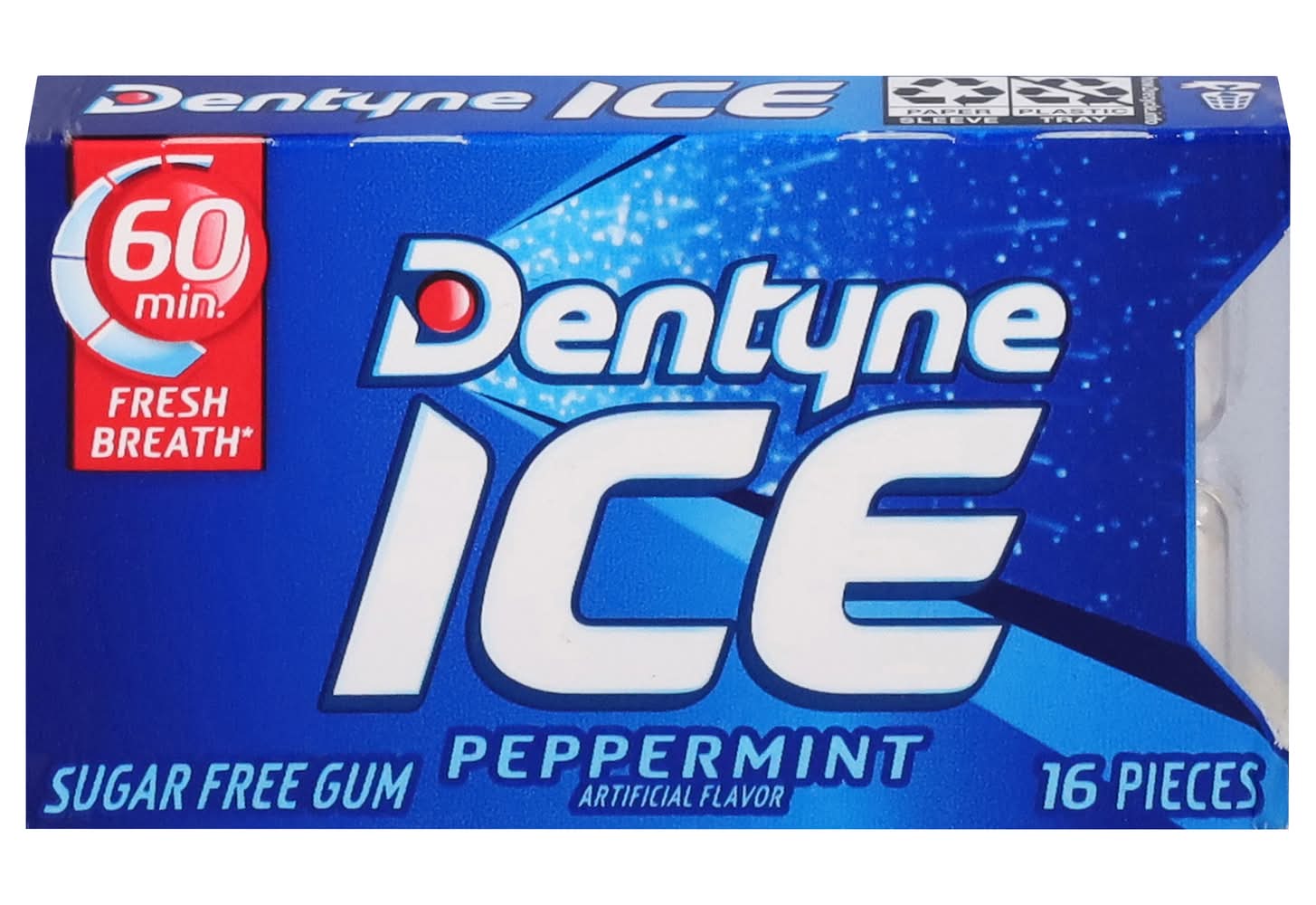 Dentyne Ice Sugar Free Gum, Peppermint (16 ct)