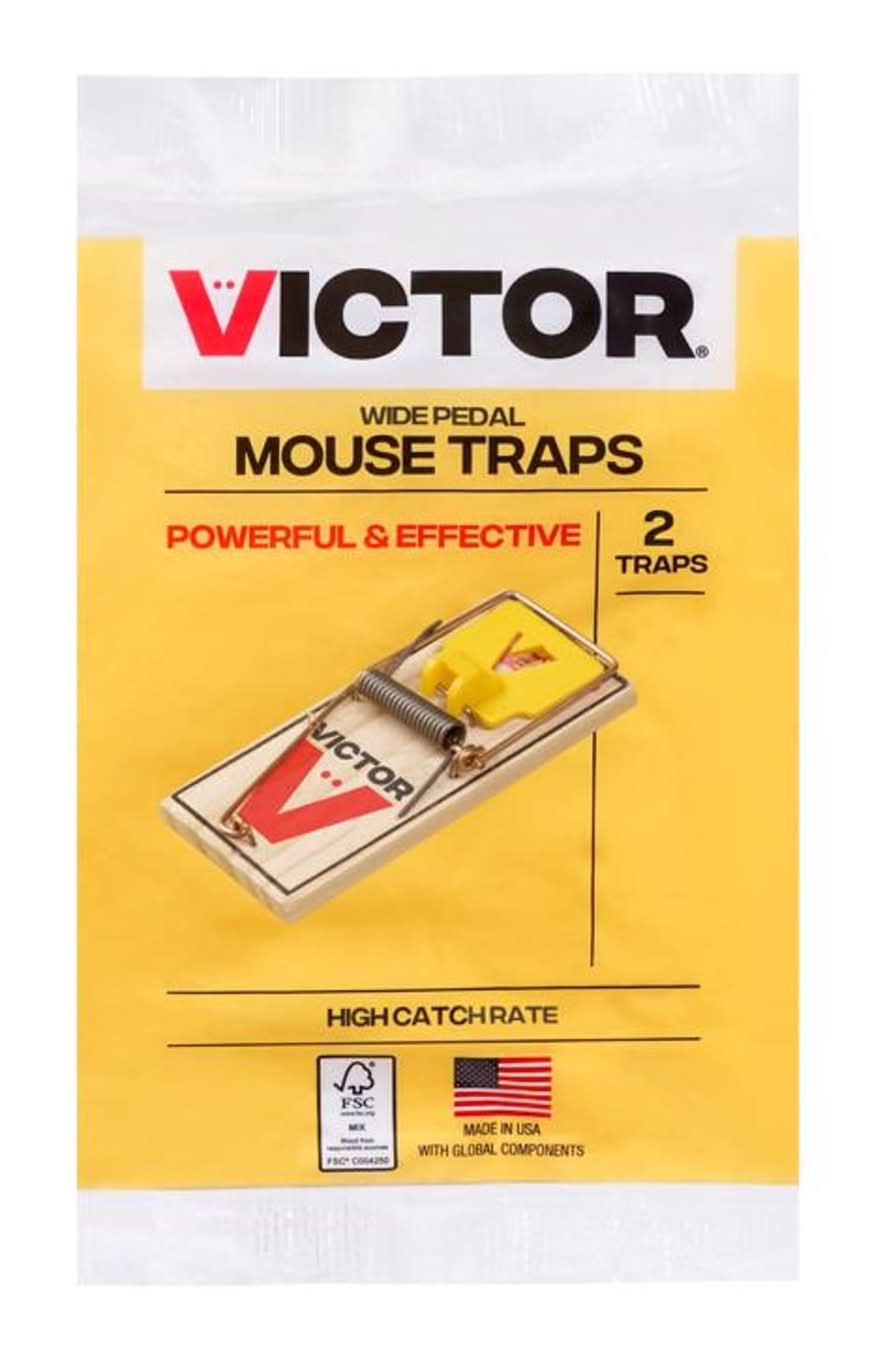 Victor Small Snap Trap For Mice 2 Pk