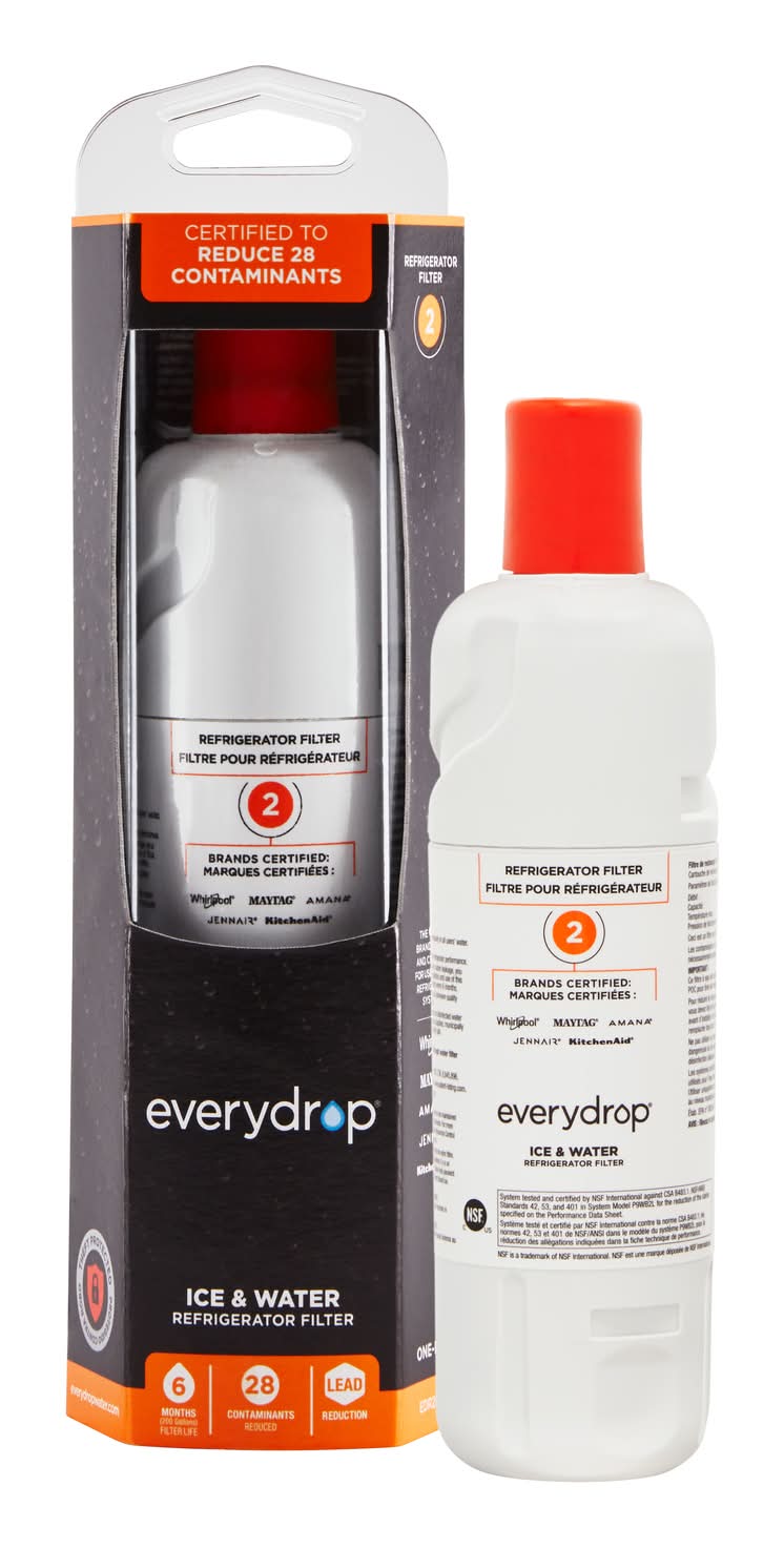 Whirlpool Everydrop Refrigerator Replacement Filter Filter 2