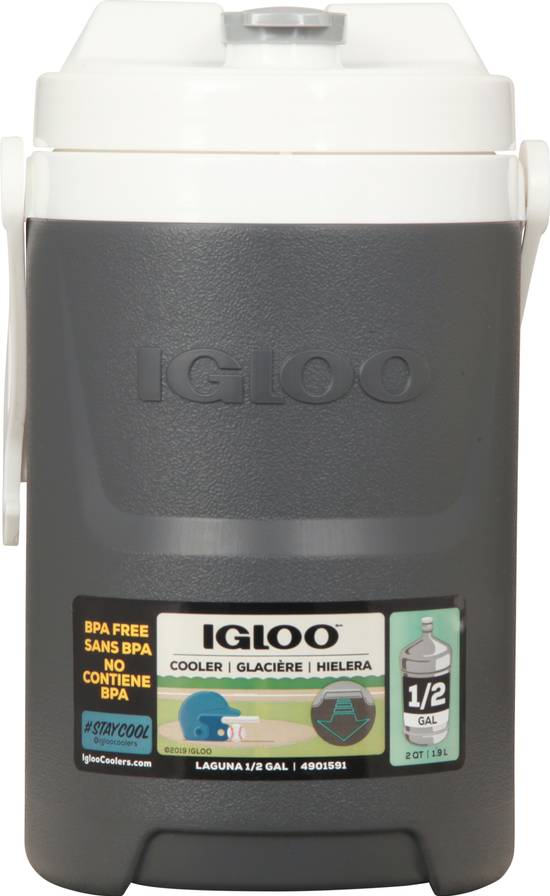 Igloo Laguna 1/2 Gal Charcoal Cooler (1 ct)