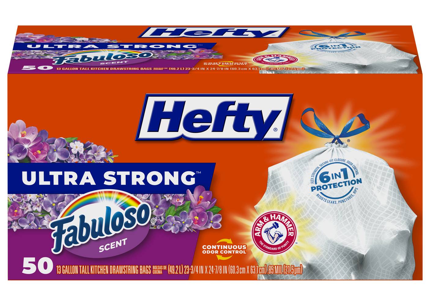 Hefty Ultra Strong 13 Gallon Tall Kitchen Bags