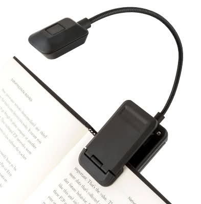 WITHit Quad Light 4 Led Reading Light, Black