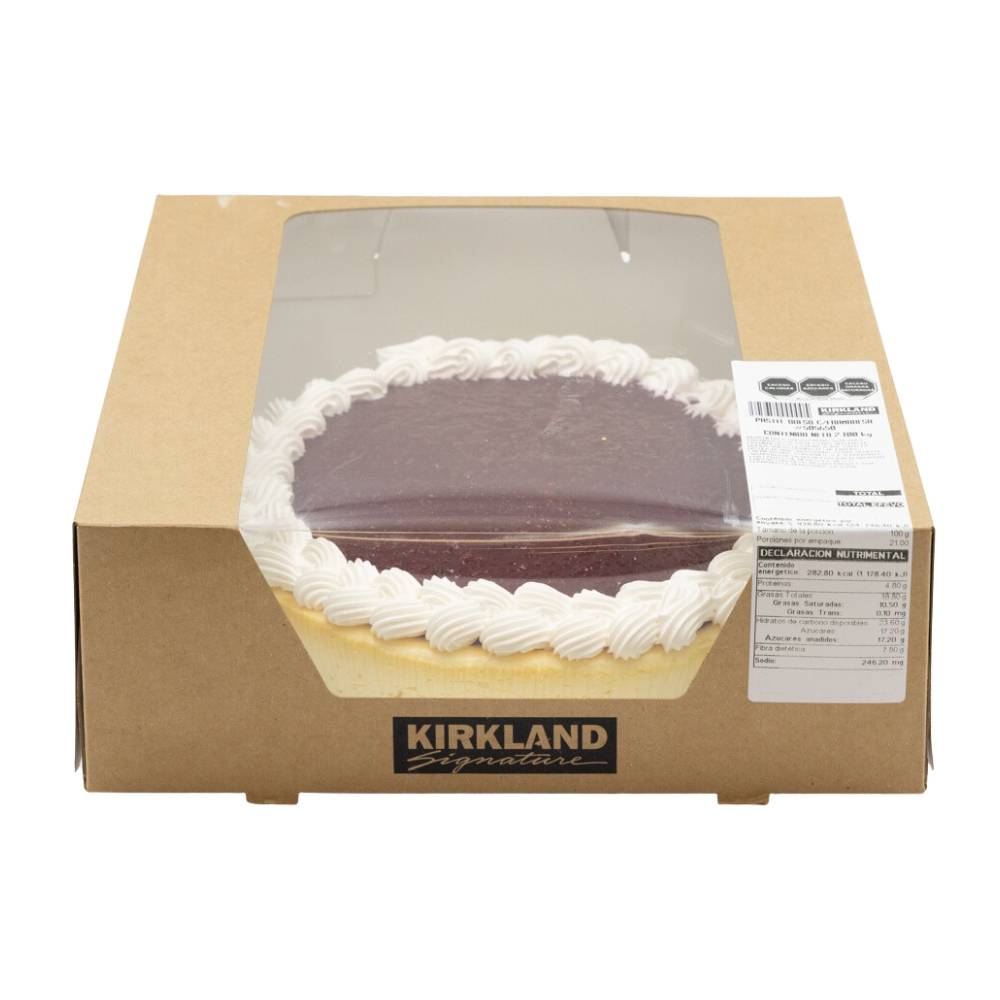 Kirkland signature cheesecake de frambuesa